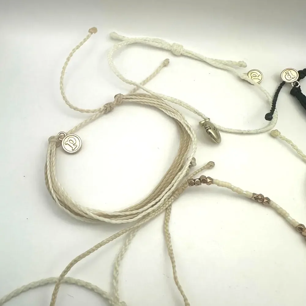 Pura Vida Bracelet Necklace Lot Jewelry Set of 8 Pieces Mixed Bundle Lot